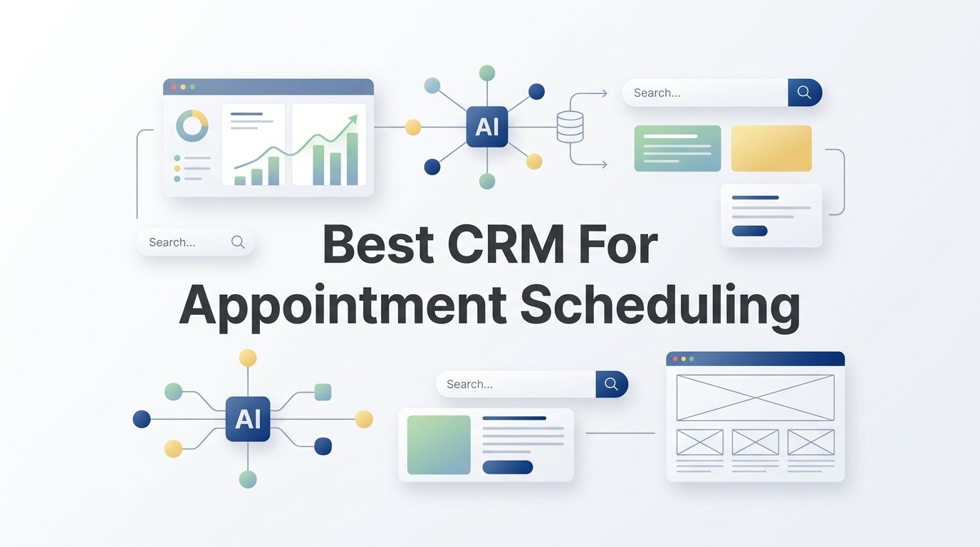 Cover image for: Best CRM for Appointment Scheduling in 2026: Top Tools for SMBs