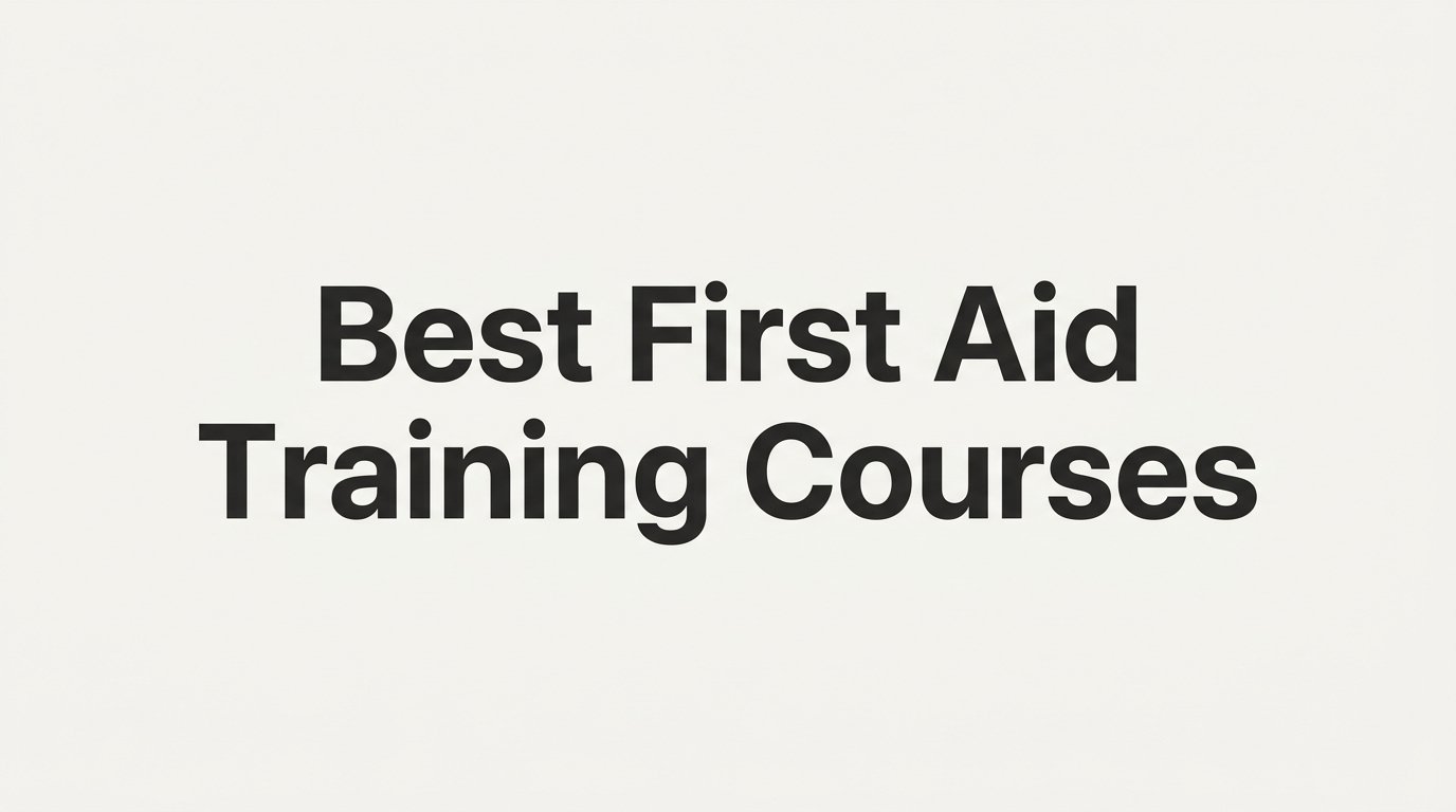 7 Strategies to Choose the Best First Aid Training Courses for You or Your Team