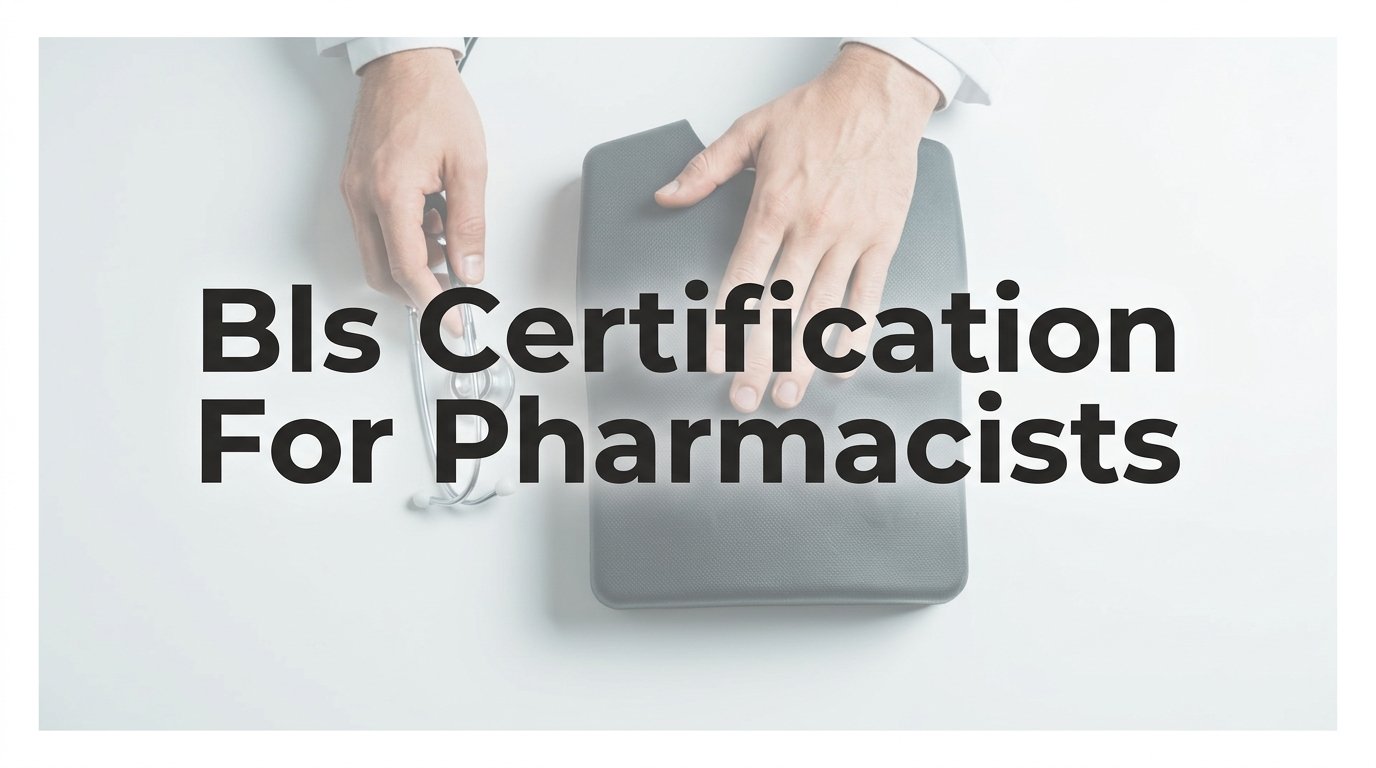 BLS Certification for Pharmacists: Requirements, Course Options, and How to Find a Class in Your City