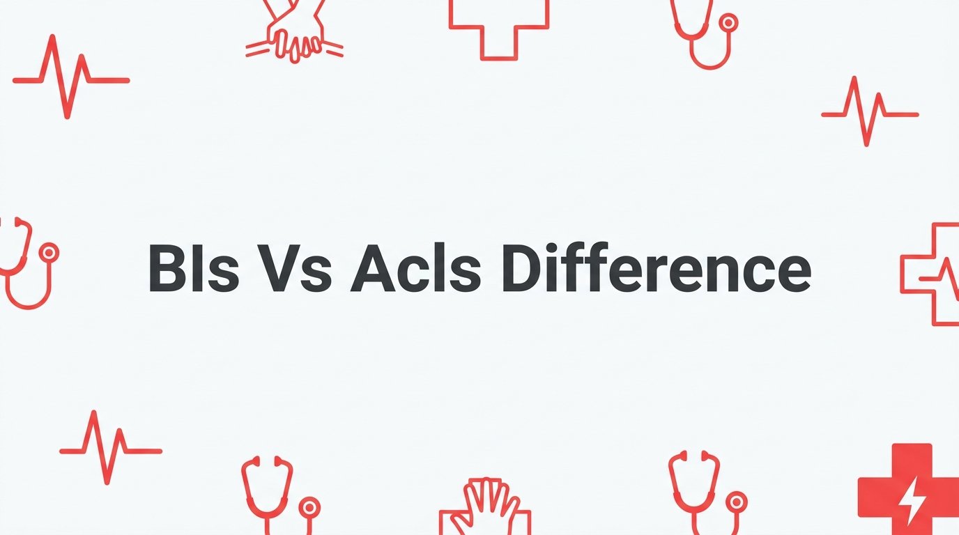 7 Key Differences Between BLS and ACLS Every Healthcare Professional Should Know