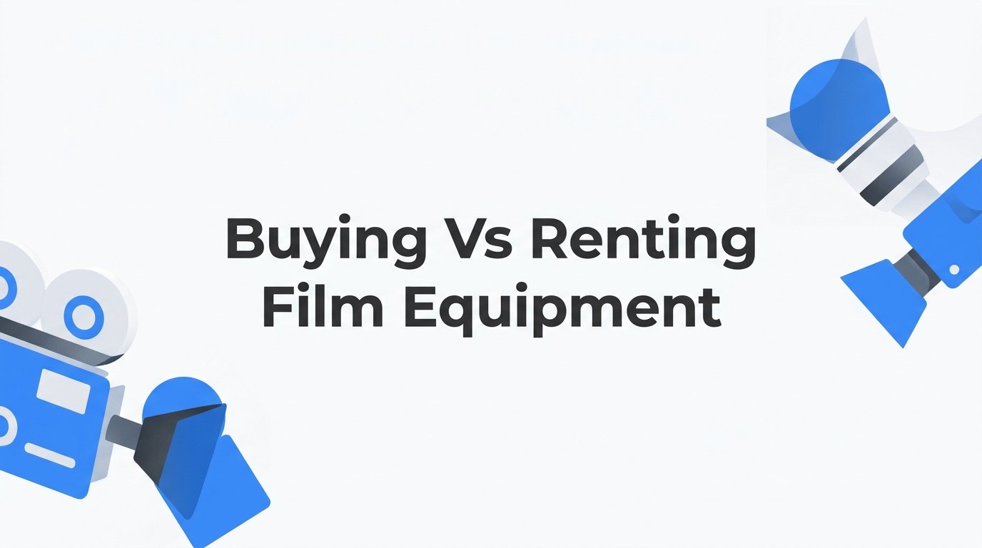 Buying vs Renting Film Equipment: 9 Key Factors to Help You Decide in 2026