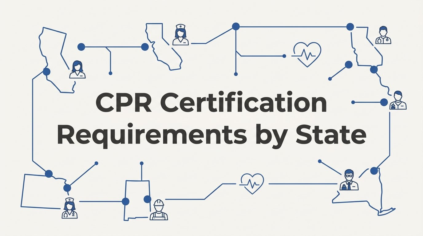 CPR Certification Requirements by State: What You Need to Know Before You Train