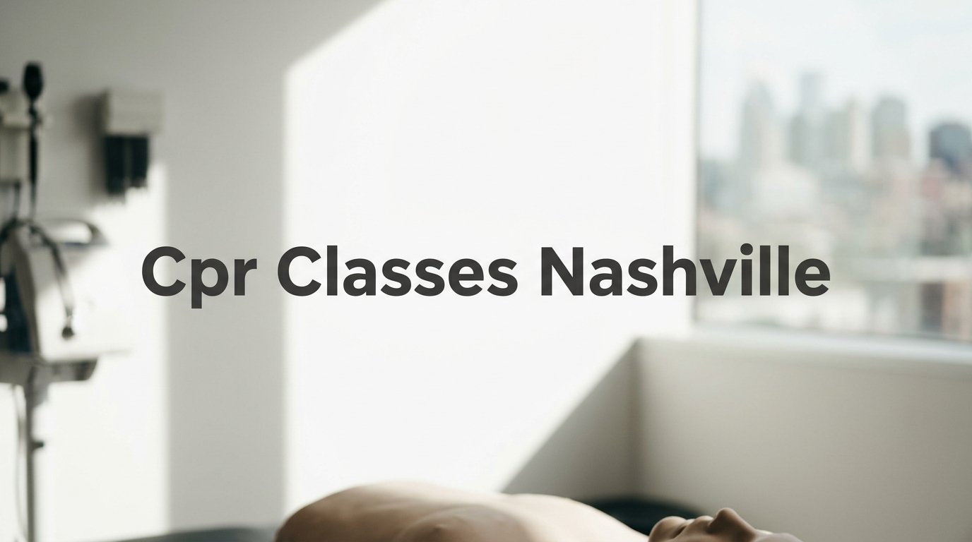 7 Strategies to Find the Right CPR Classes in Nashville