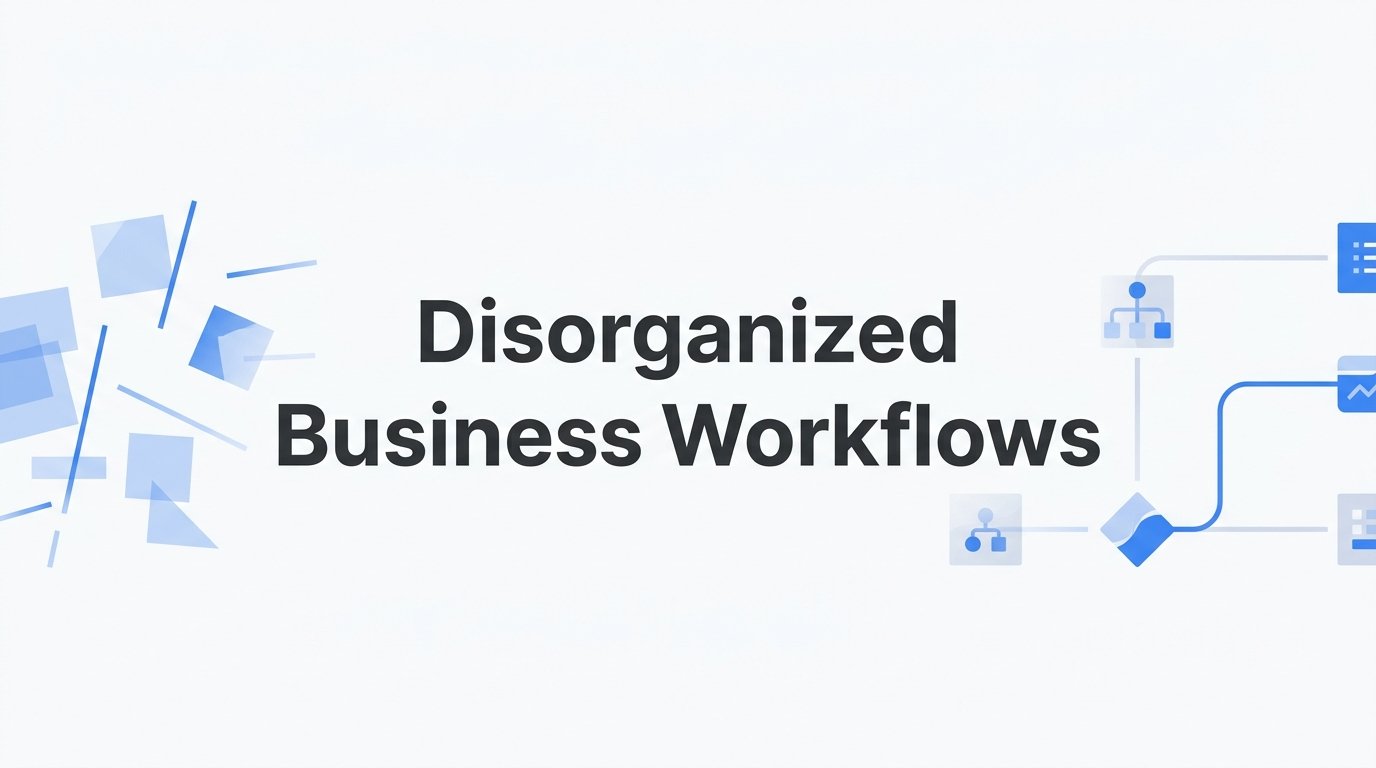 Disorganized Business Workflows: What They Are, Why They Happen, and How to Fix Them
