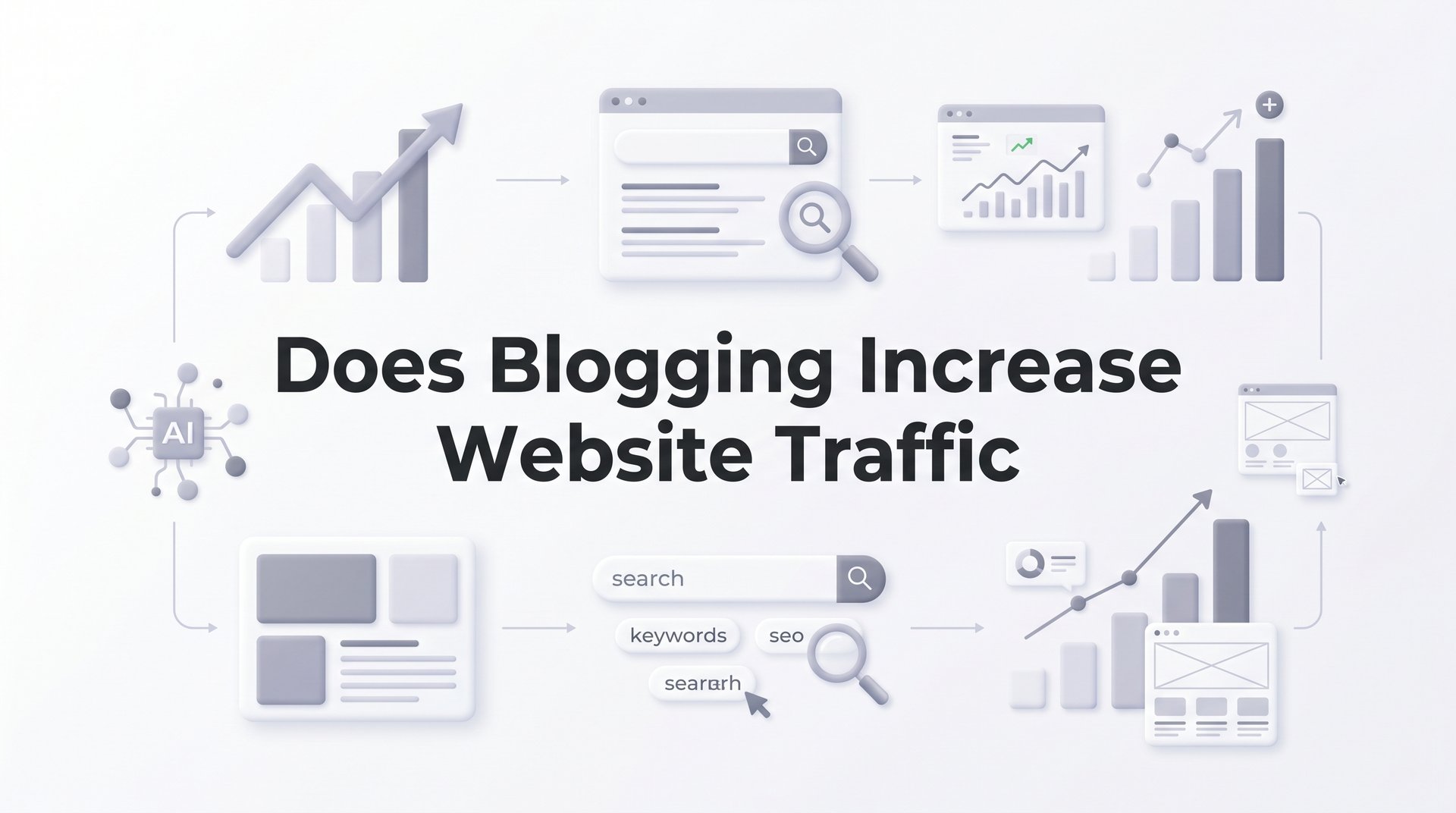 Cover image for blog post: Does Blogging Increase Website Traffic? What Business Owners Need to Know
