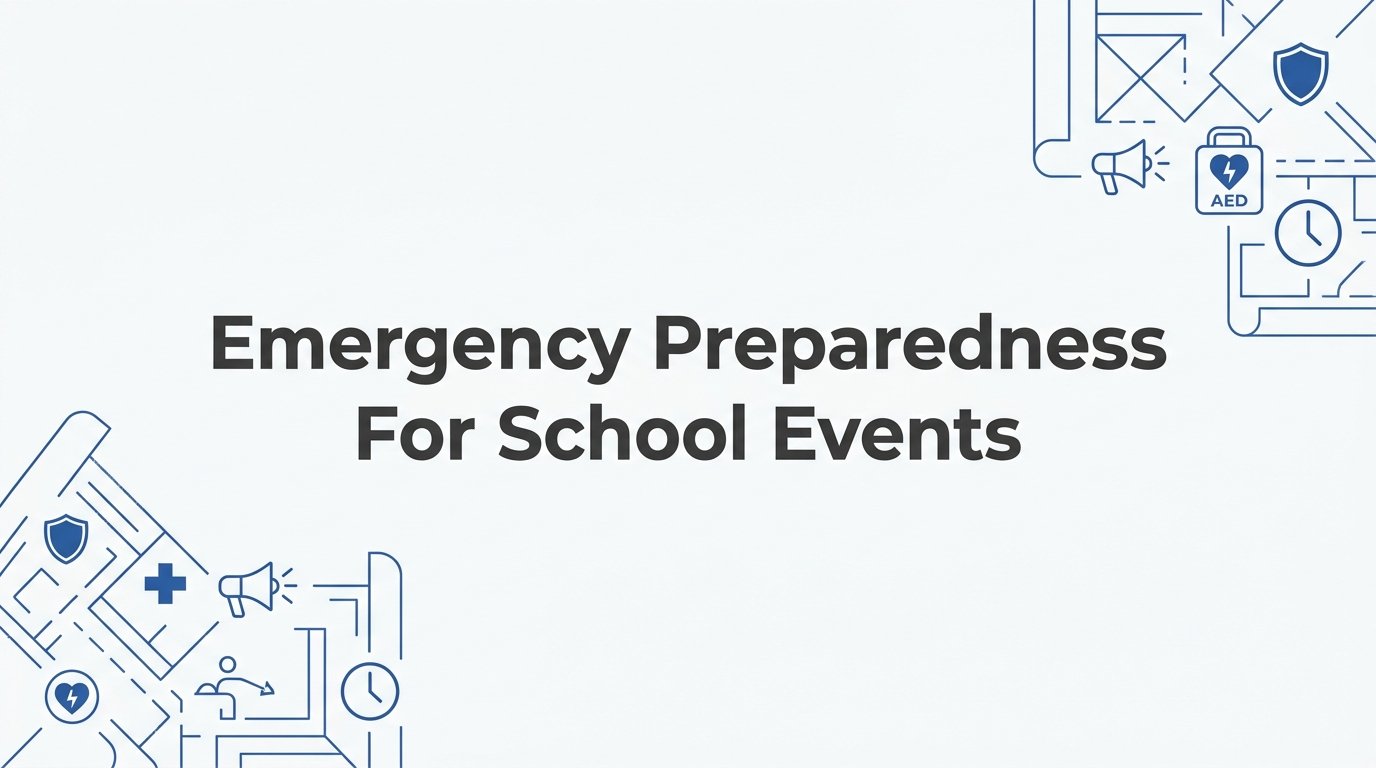 Emergency Preparedness for School Events: A Step-by-Step Guide for Administrators and Staff