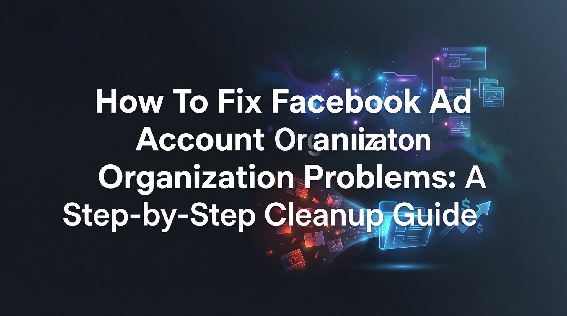 Facebook Ad Account Organization Problems: Fix Guide | AdStellar