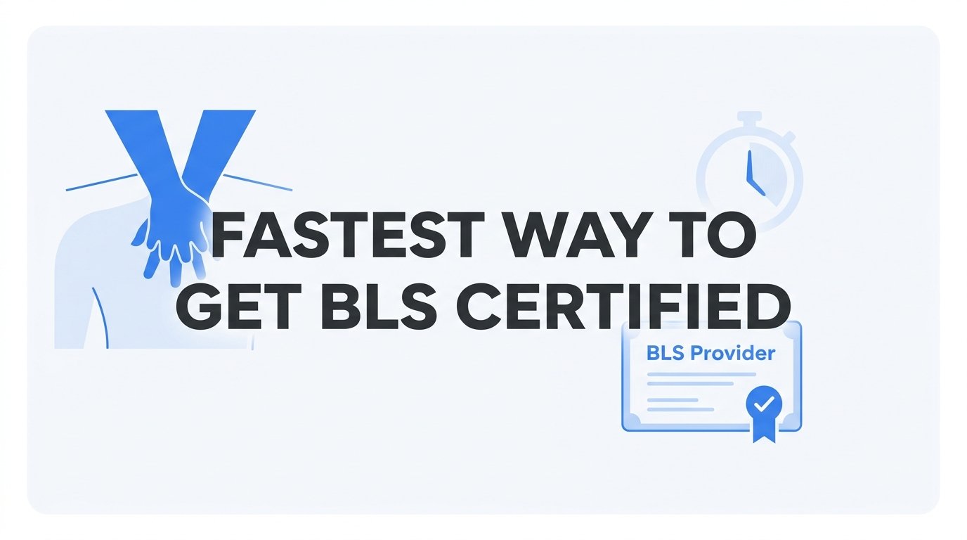 The Fastest Way to Get BLS Certified