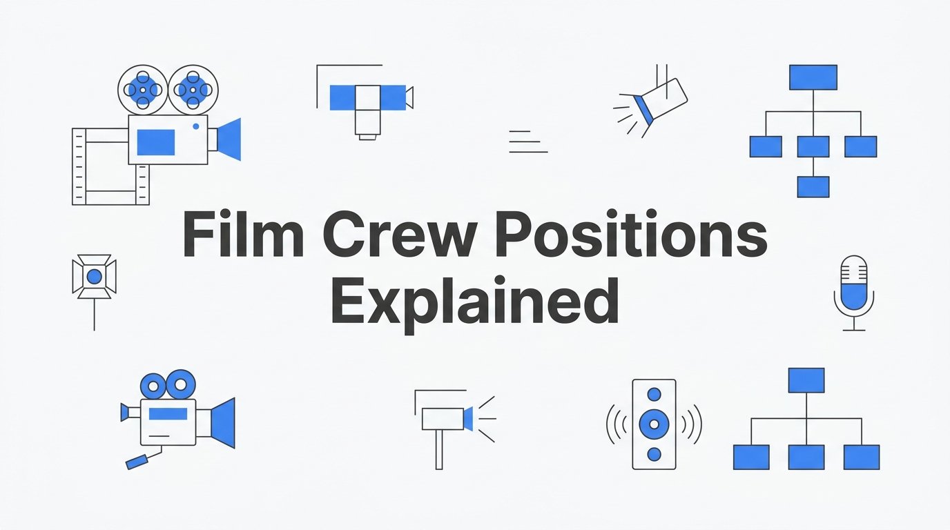 Film Crew Positions Explained: Who Does What on a Production Set
