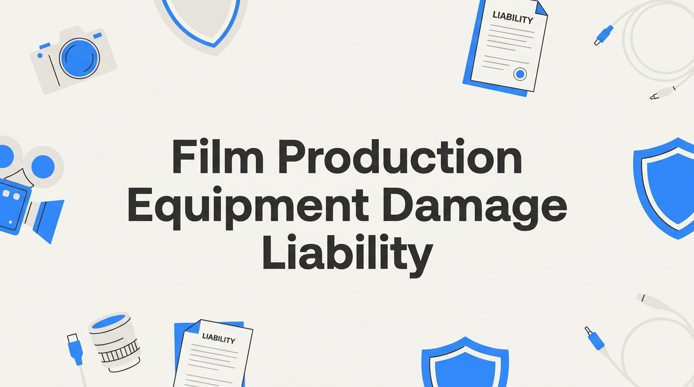 Film Production Equipment Damage Liability: What Every Renter Needs to Know