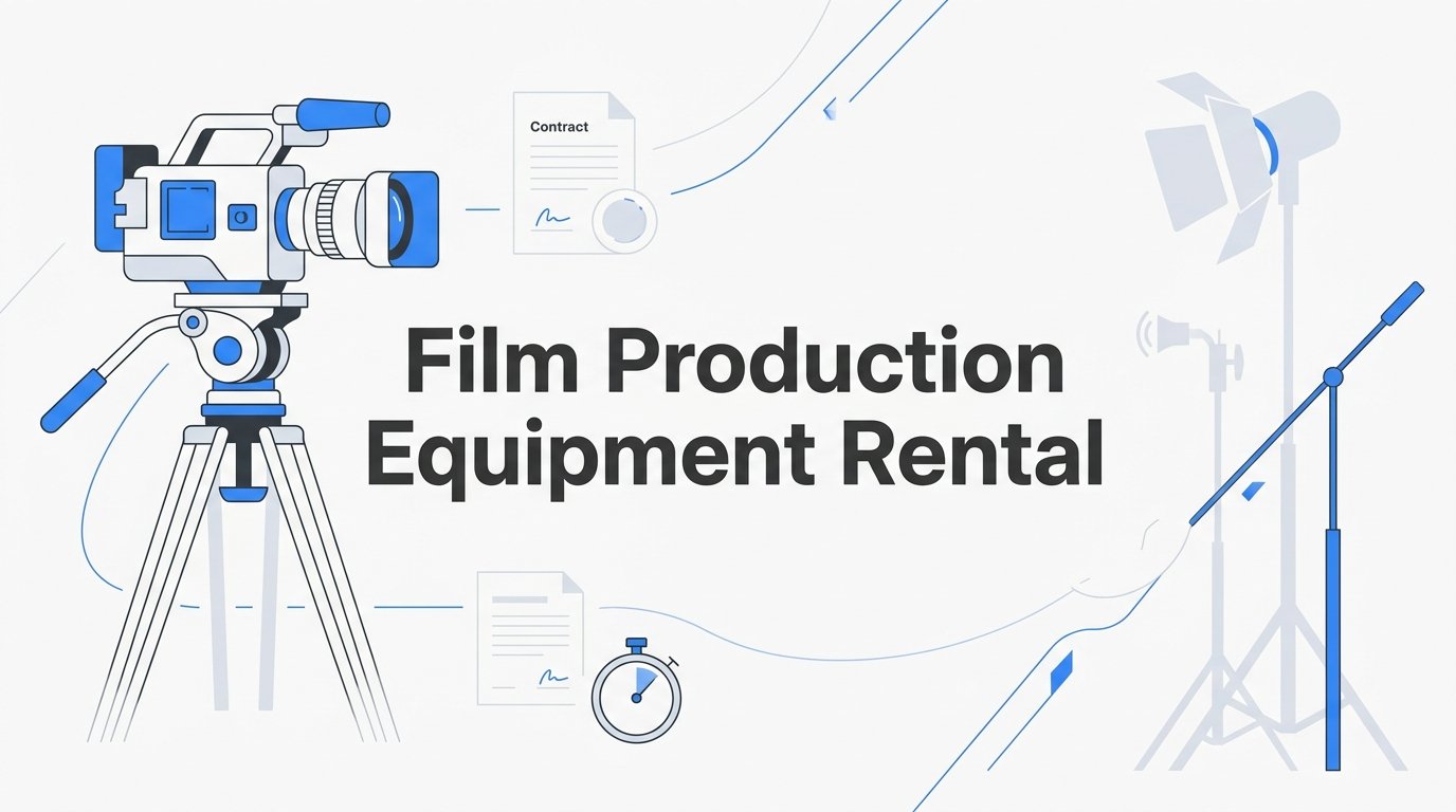 Film Production Equipment Rental: The Complete Guide for Filmmakers