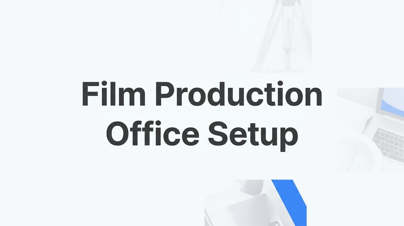 How to Set Up a Film Production Office: A Step-by-Step Guide