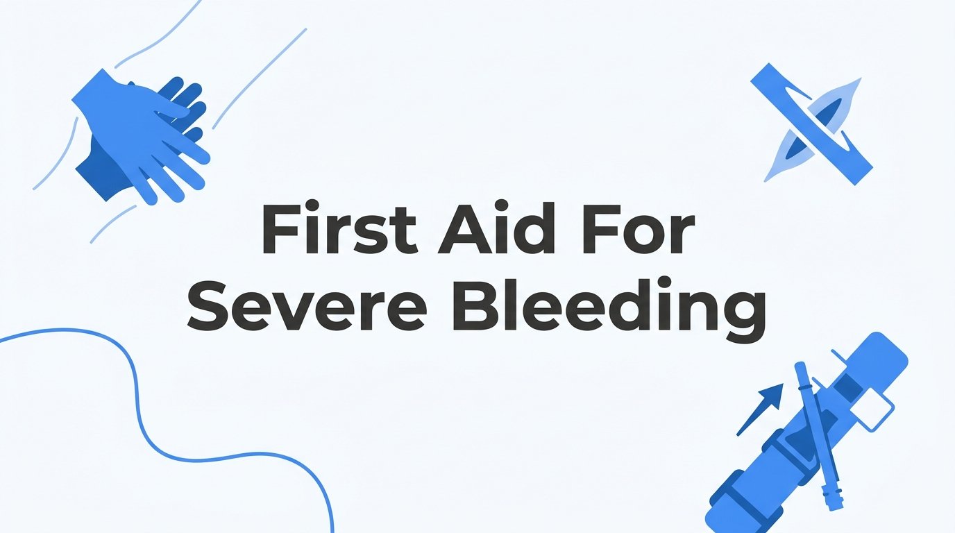 First Aid for Severe Bleeding: A Step-by-Step Guide to Stopping Life-Threatening Wounds