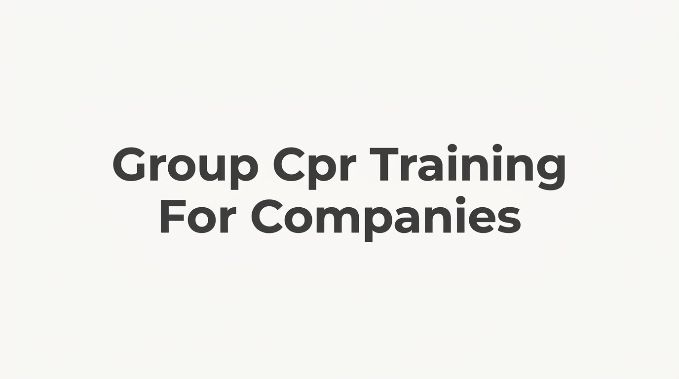 9 Best Group CPR Training Providers for Companies in 2026