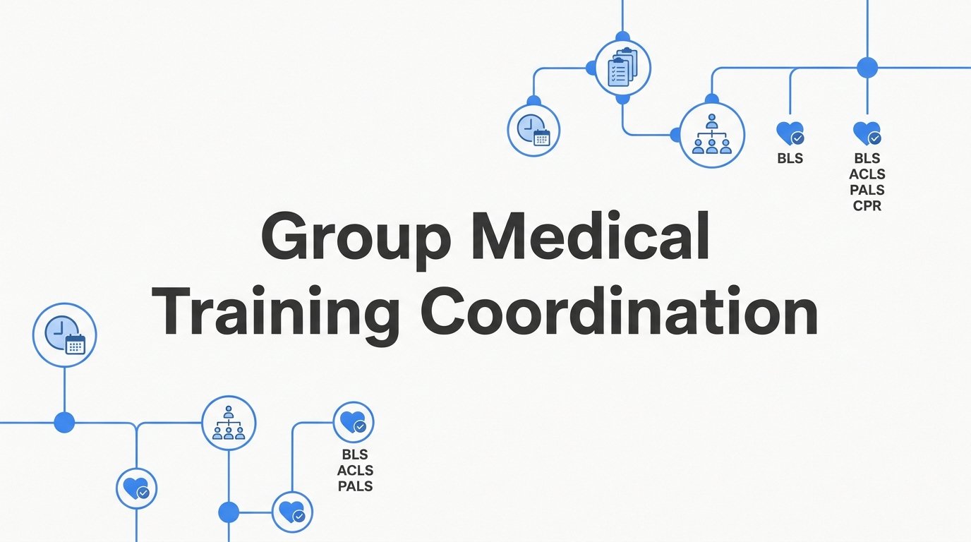 How to Plan Group Medical Training Coordination for Your Organization