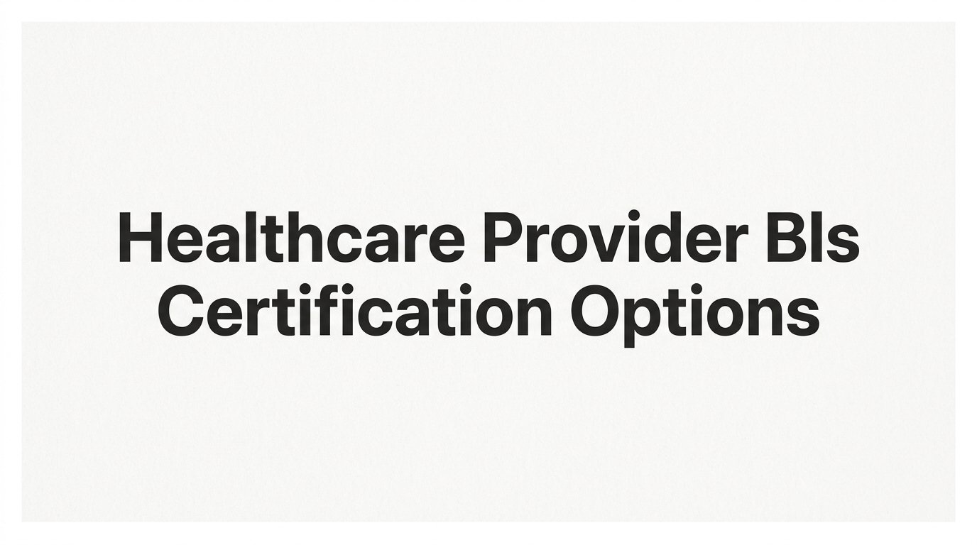8 Best Healthcare Provider BLS Certification Options for Clinicians and Students in 2026