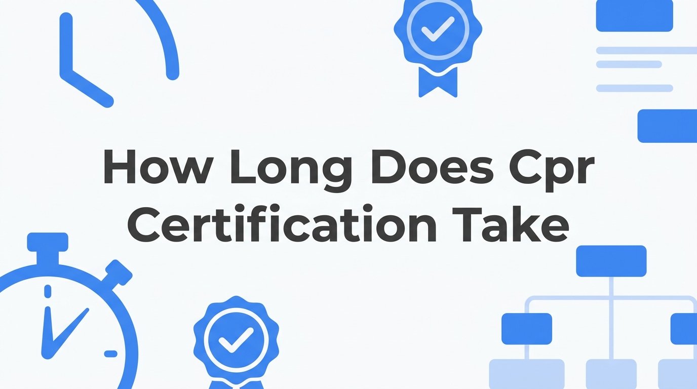 How Long Does CPR Certification Take? A Complete Time Breakdown