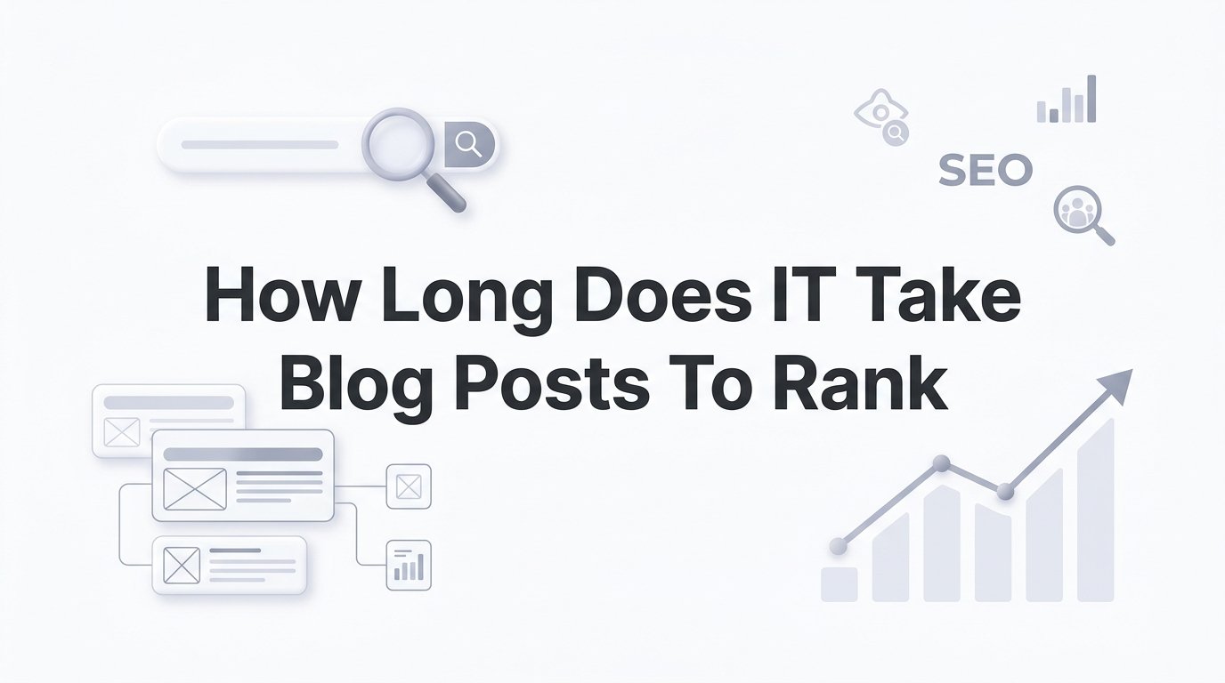 Cover image for: How Long Does It Take Blog Posts to Rank on Google (And What Actually Controls the Timeline)