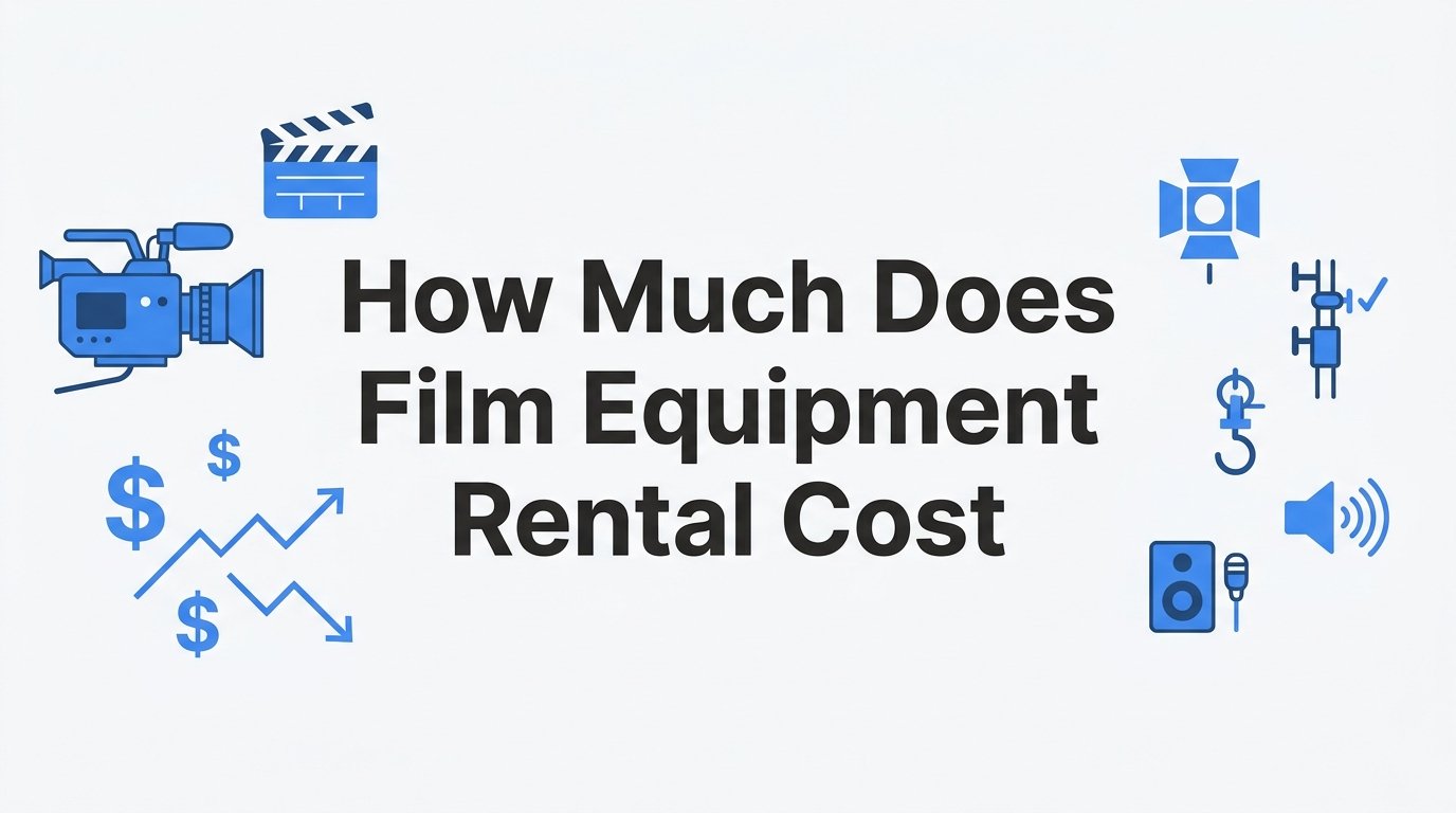 How Much Does Film Equipment Rental Cost? A Complete Pricing Breakdown