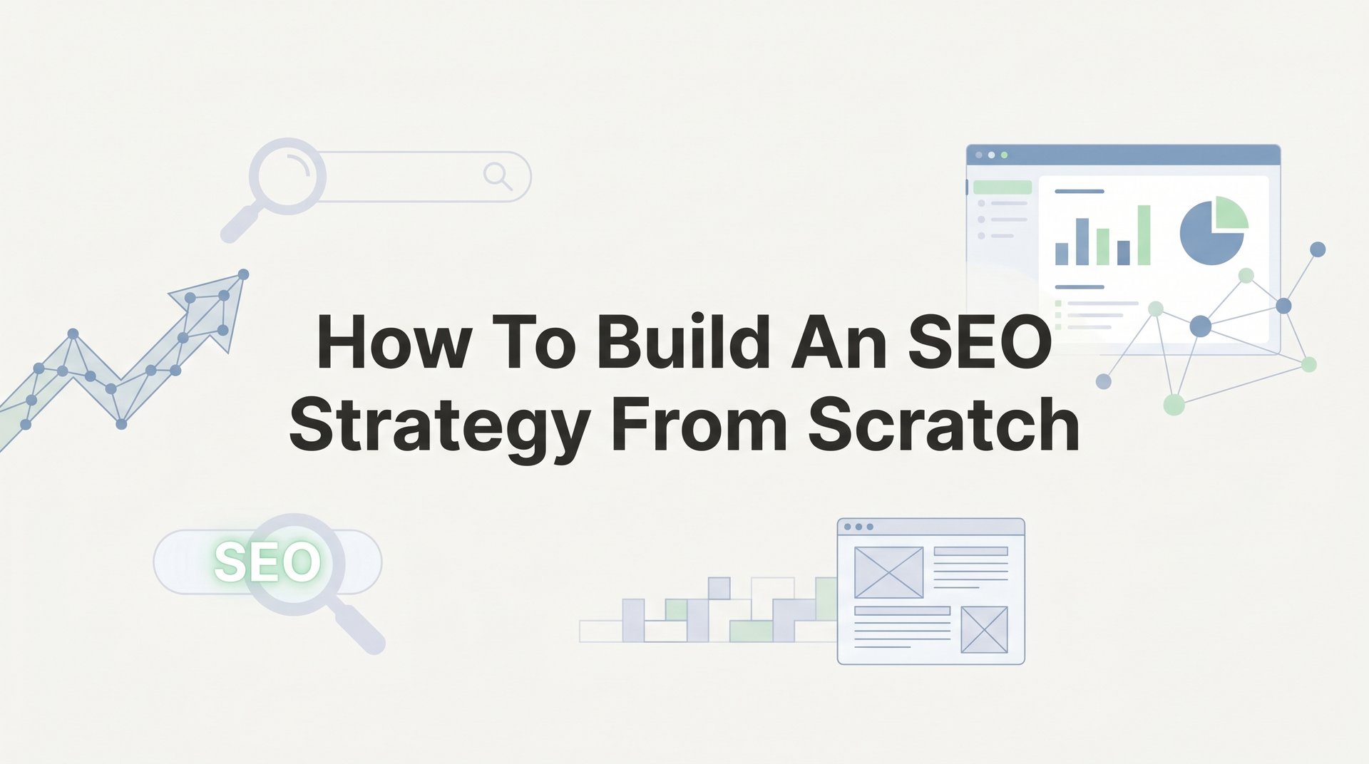 Cover image for blog post: How to Build an SEO Strategy from Scratch: A Step-by-Step Guide for Business Owners