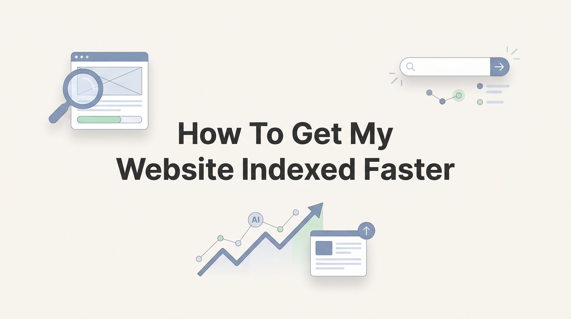 Cover image for blog post: How to Get My Website Indexed Faster: 6 Proven Steps for Business Owners