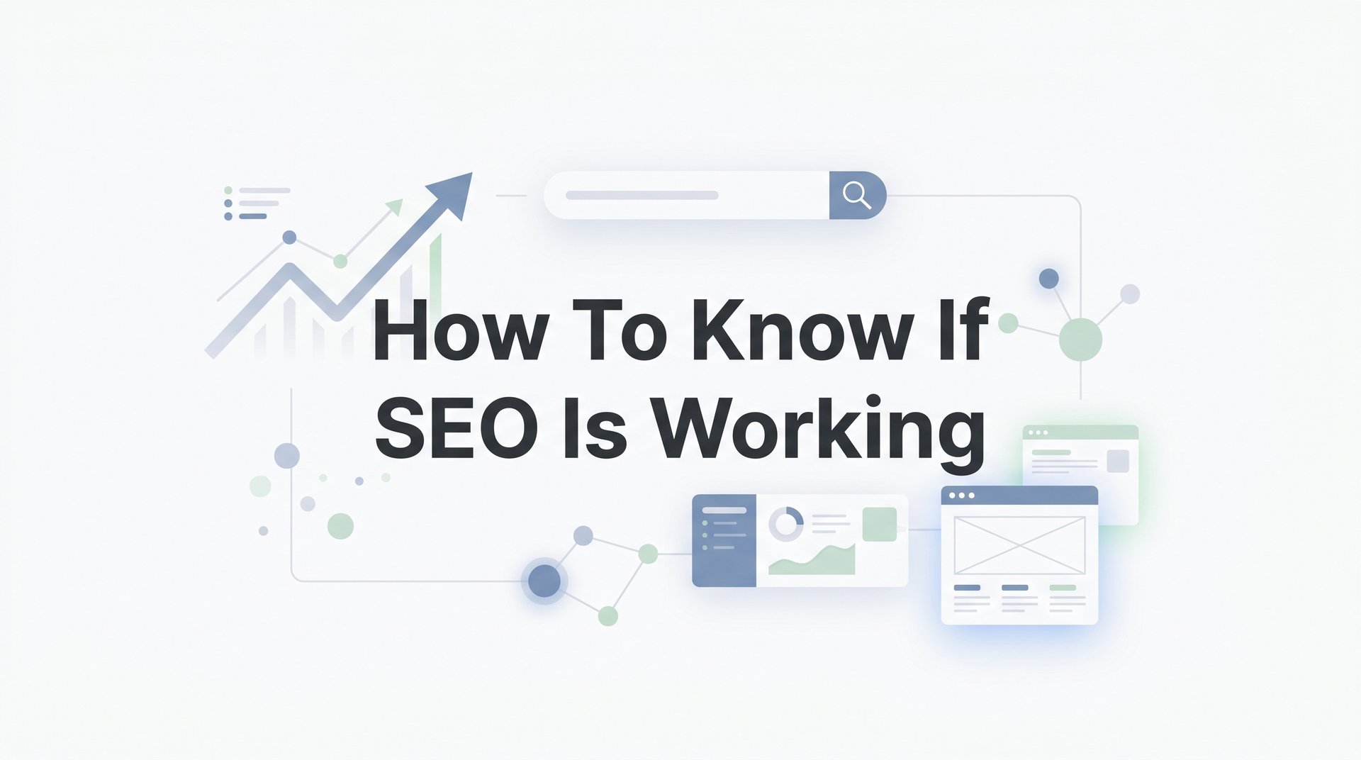 Cover image for blog post: How to Know If SEO Is Working: 6 Steps to Measure Real Progress