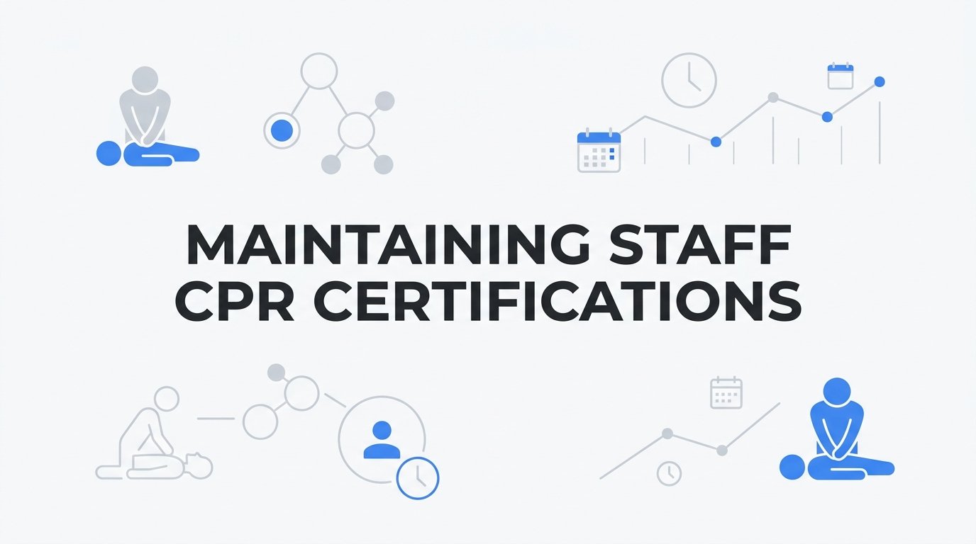 How to Manage and Maintain Staff CPR Certifications: A Step-by-Step Guide