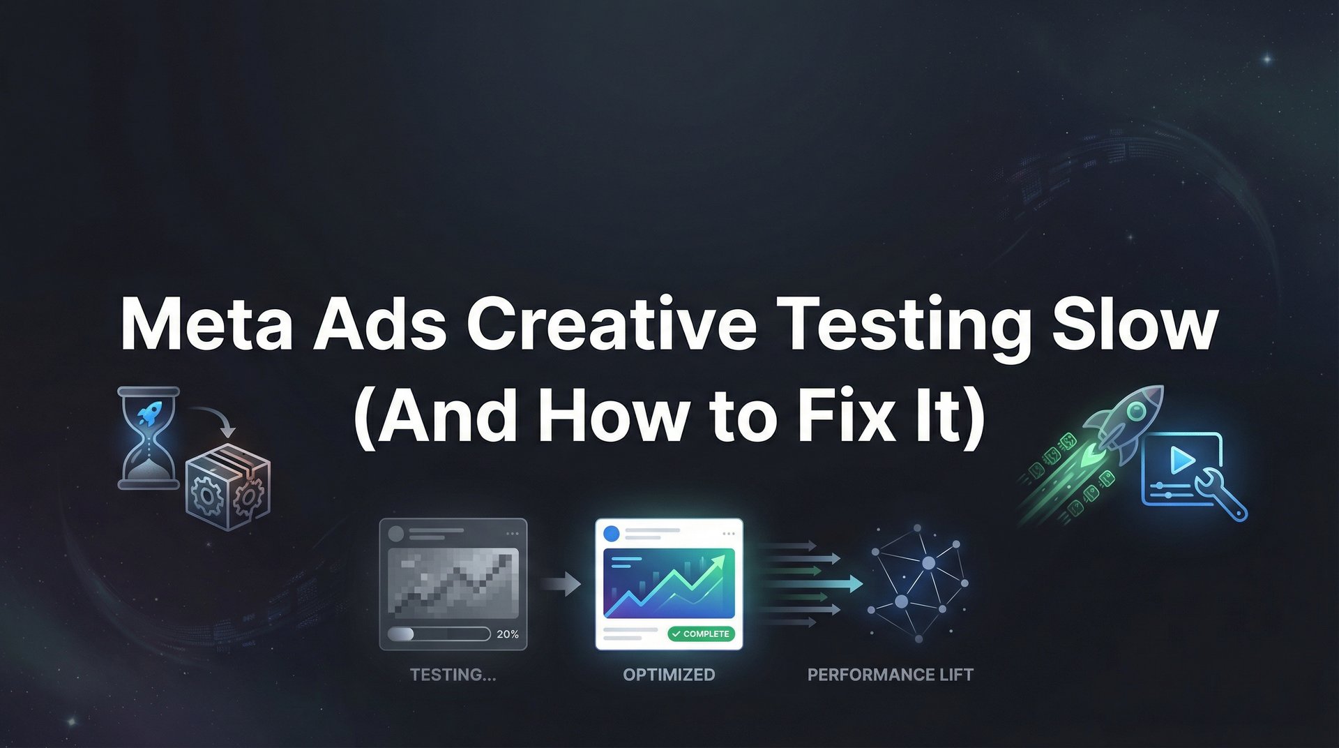 Meta Ads Creative Testing Slow? Fix It Fast Today! | AdStellar