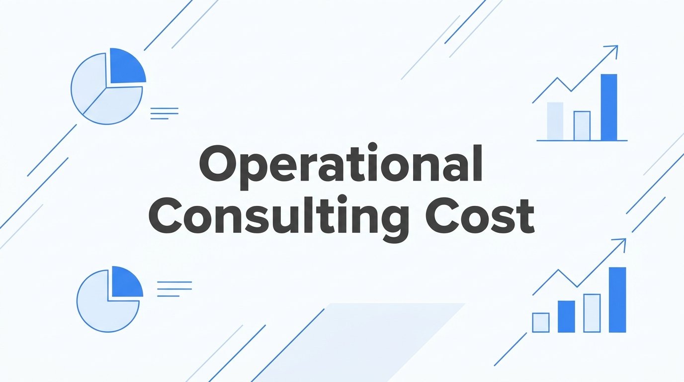 Operational Consulting Cost: What Businesses Actually Pay and Why It Varies