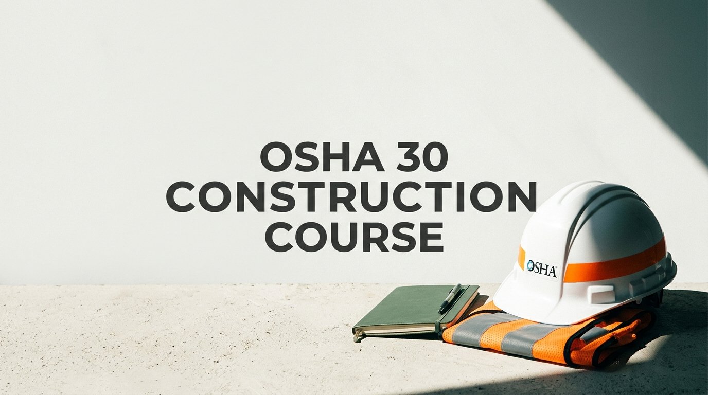 How to Choose and Complete an OSHA 30 Construction Course (and Add CPR Certification Locally)