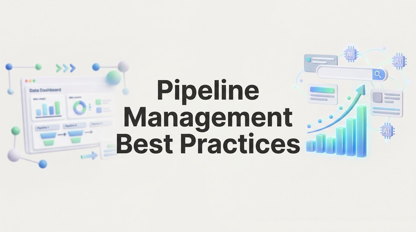 Cover image for: 8 Pipeline Management Best Practices That Keep Revenue Moving