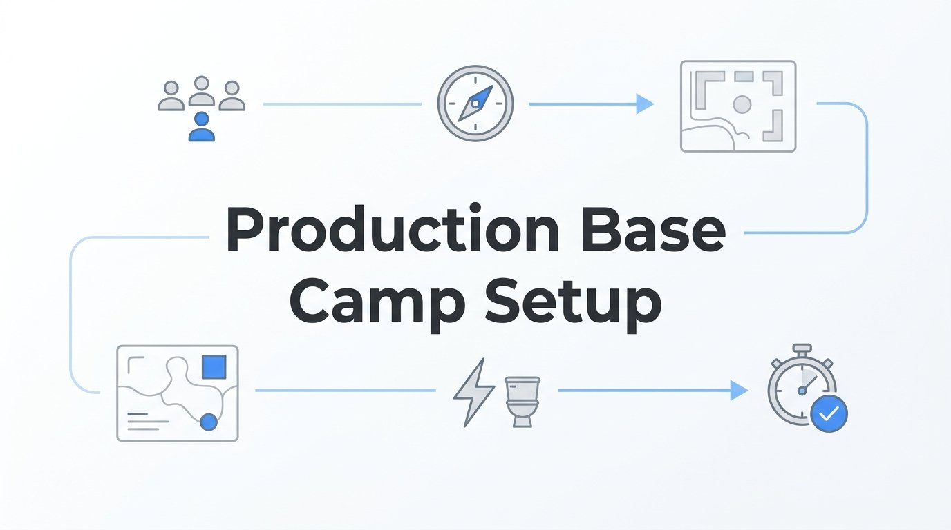 How to Plan and Run a Production Base Camp Setup, Step by Step