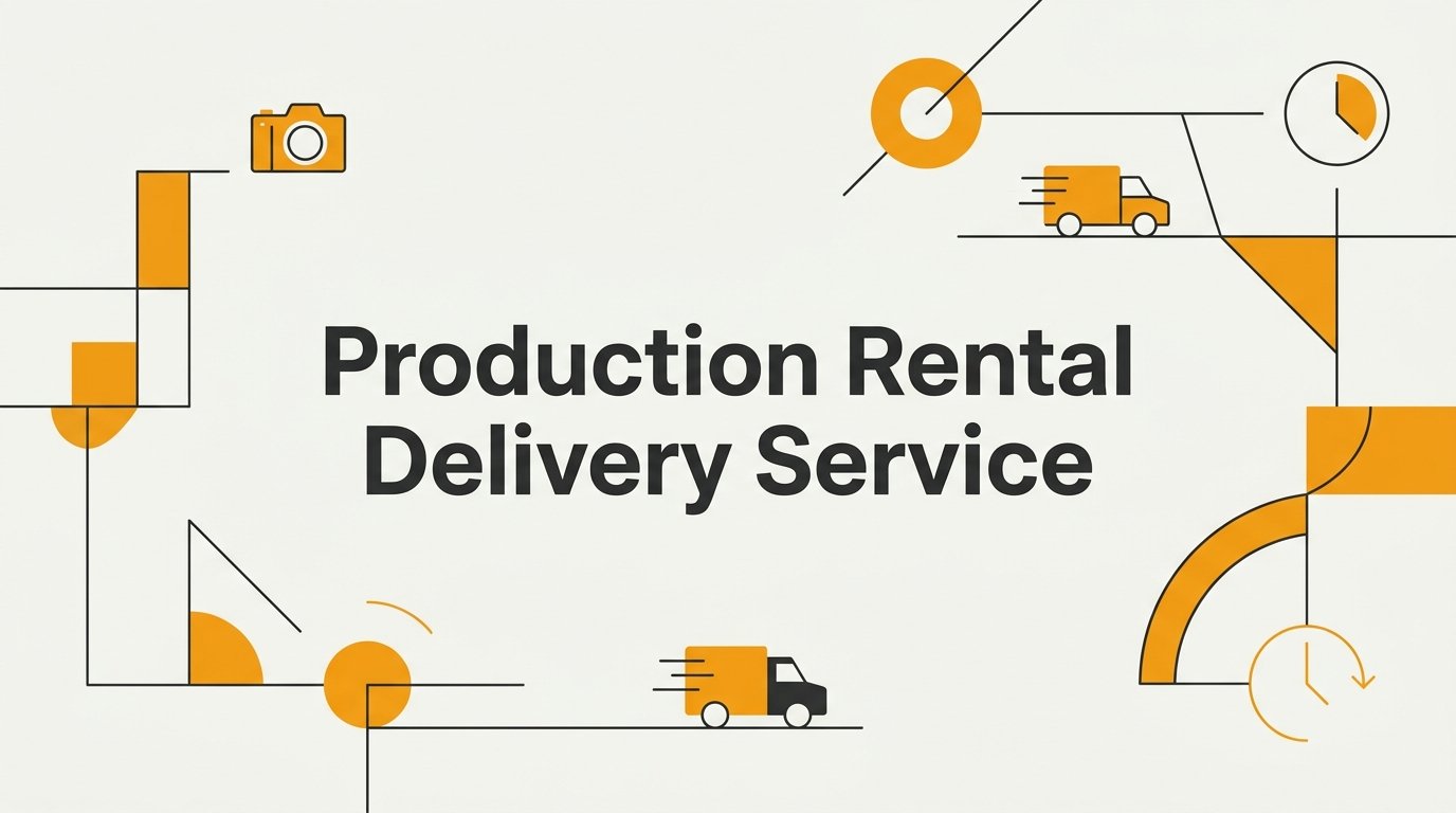 Production Rental Delivery Service: What It Is and Why It Changes Everything on Set
