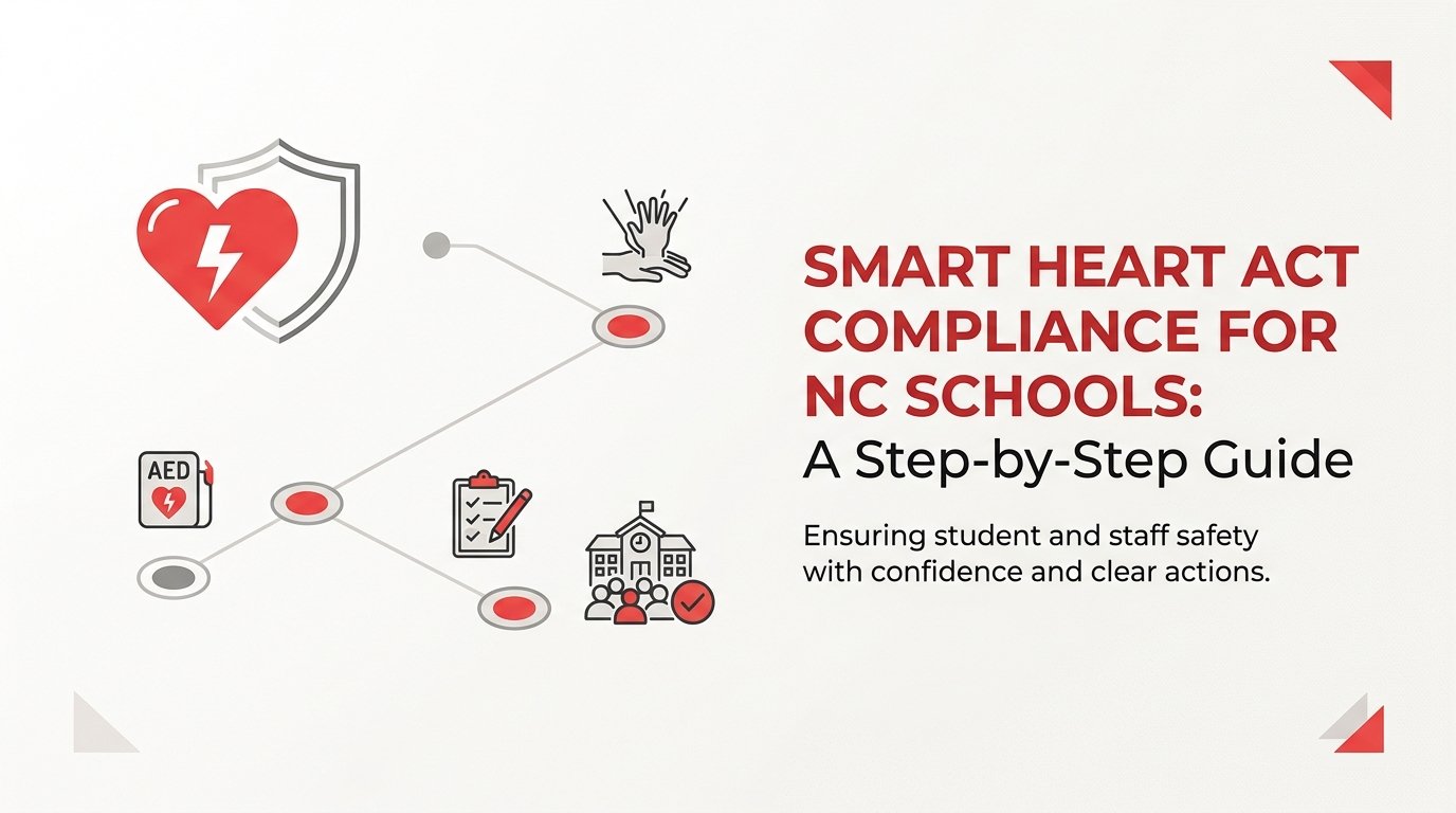 Smart Heart Act Compliance for NC Schools: A Step-by-Step Guide
