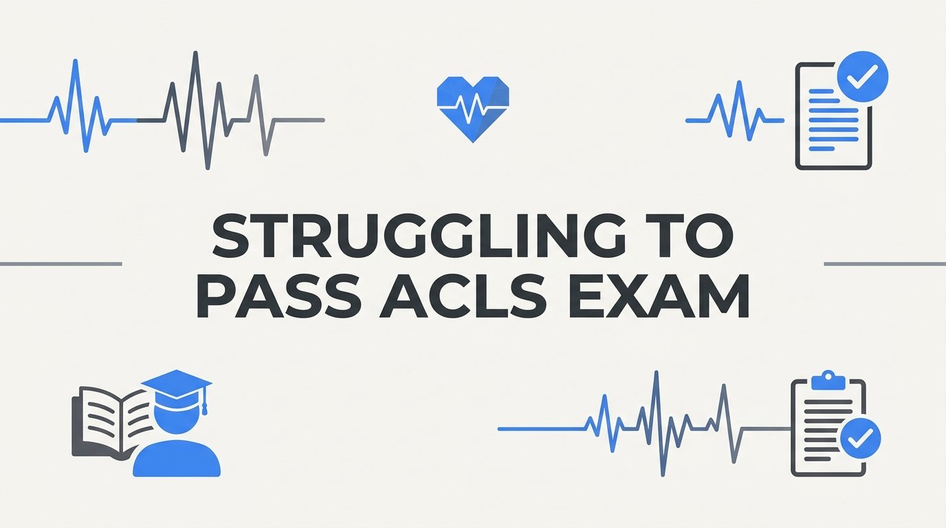 7 Proven Strategies to Stop Struggling to Pass the ACLS Exam