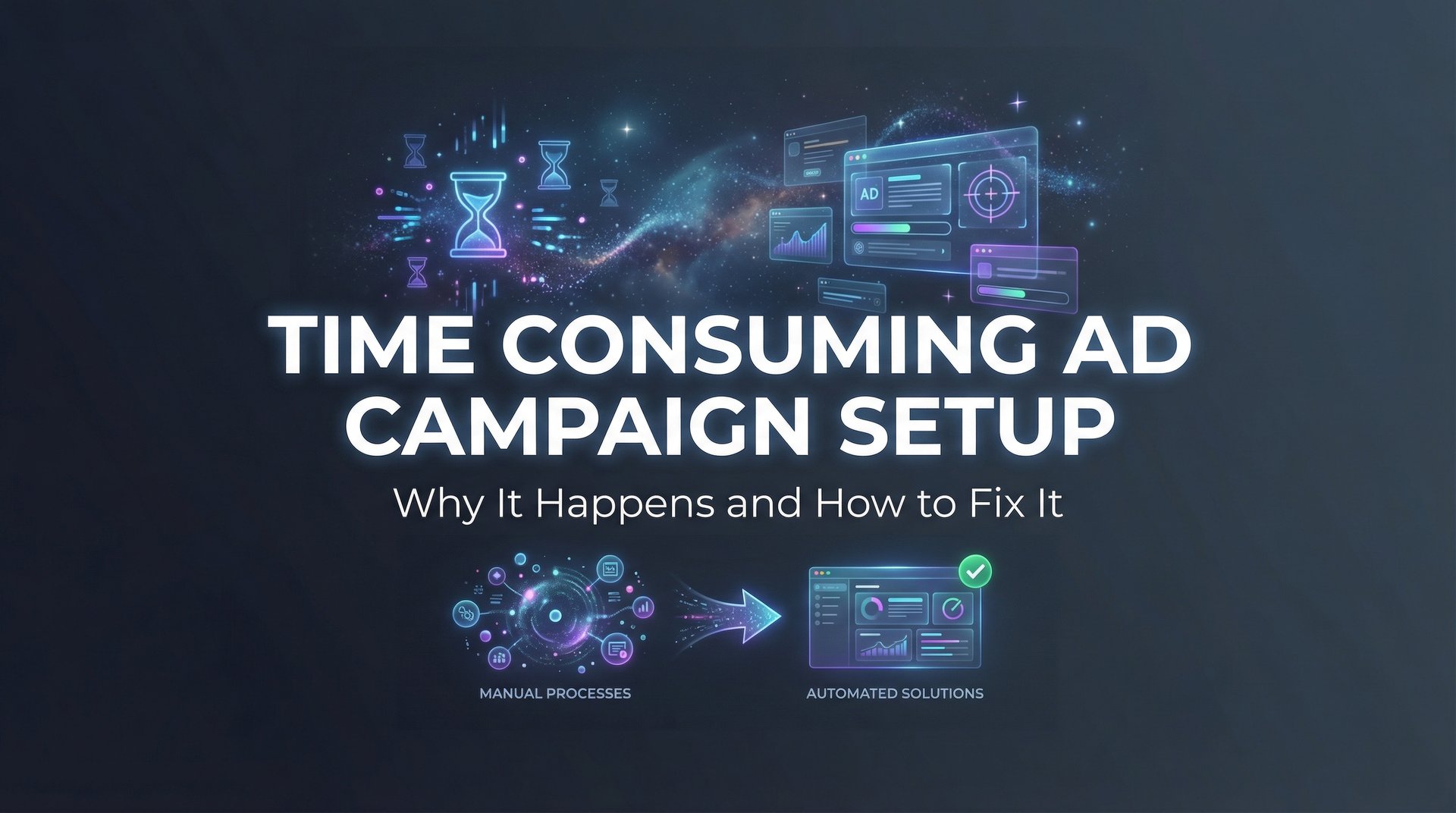 Time Advertisements Time Consuming Ad Campaign Setup: Quick Fix Guide 2026 | AdStellar