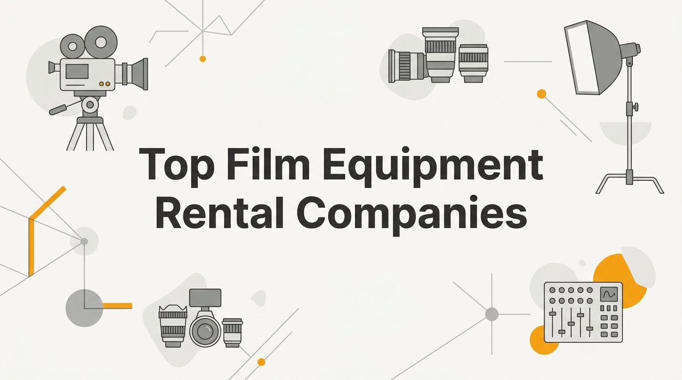 9 Top Film Equipment Rental Companies for Productions in 2026