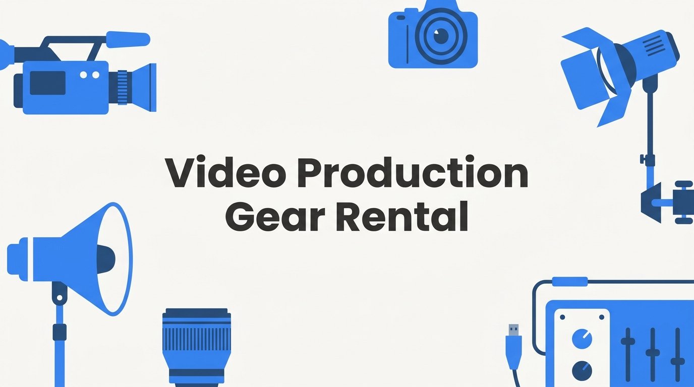 8 Best Video Production Gear Rental Options for Shoots of Every Size in 2026