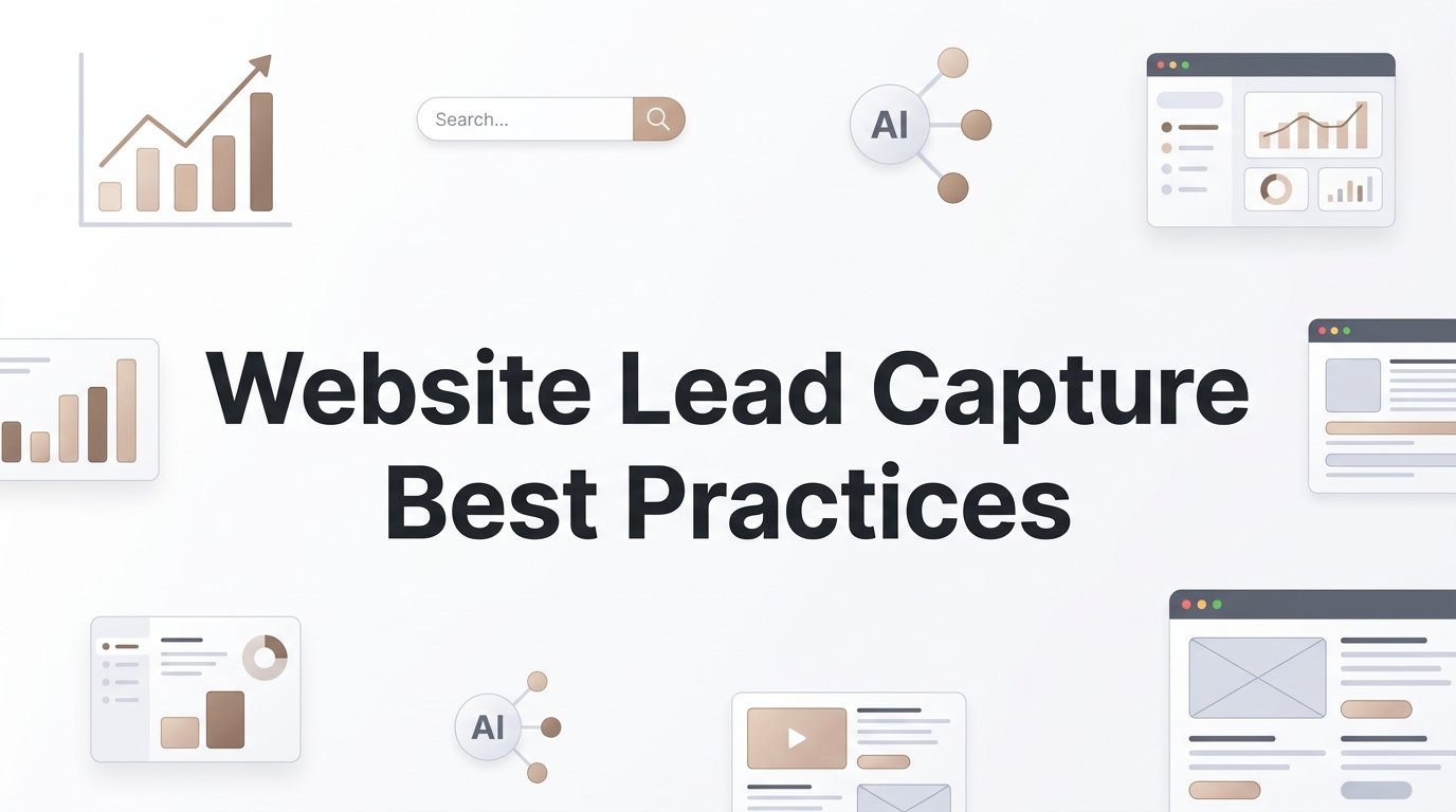 Cover image for: 8 Website Lead Capture Best Practices That Turn Visitors Into Booked Calls