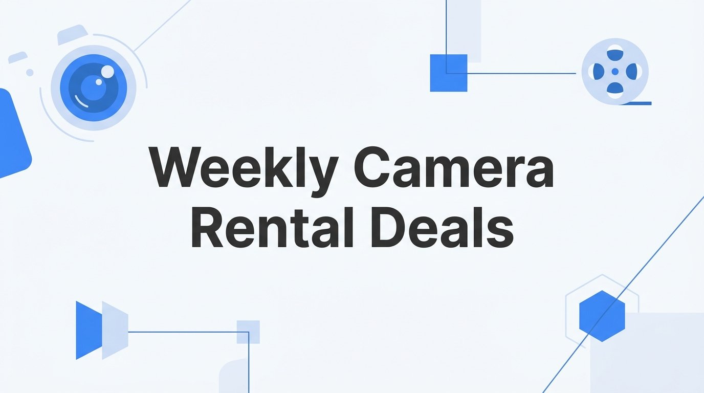 How to Score Weekly Camera Rental Deals: A Step-by-Step Guide for Film Productions