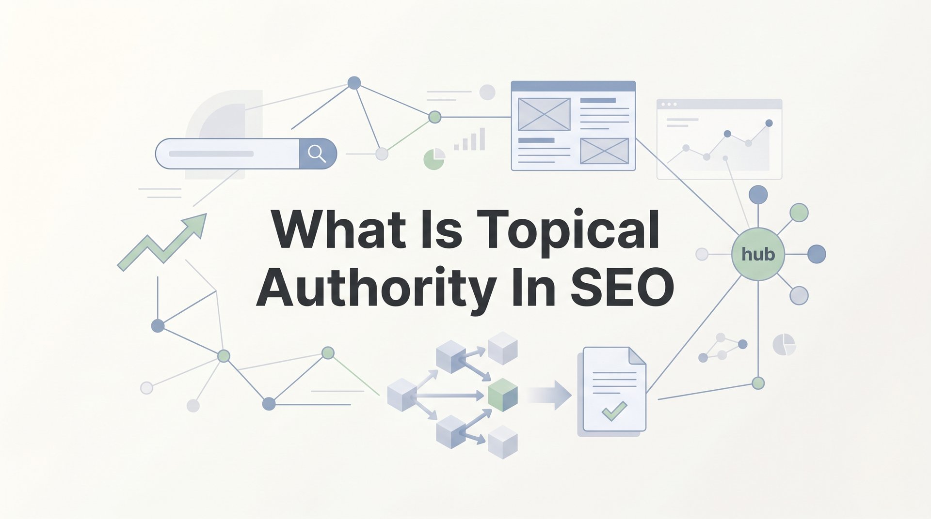 Cover image for blog post: What Is Topical Authority in SEO and Why Does It Matter for Your Business?