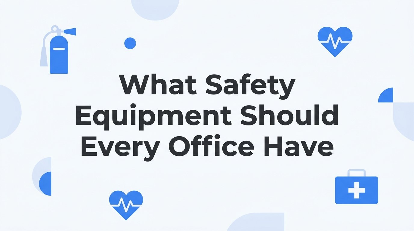 9 Essential Safety Equipment Every Office Should Have in 2026