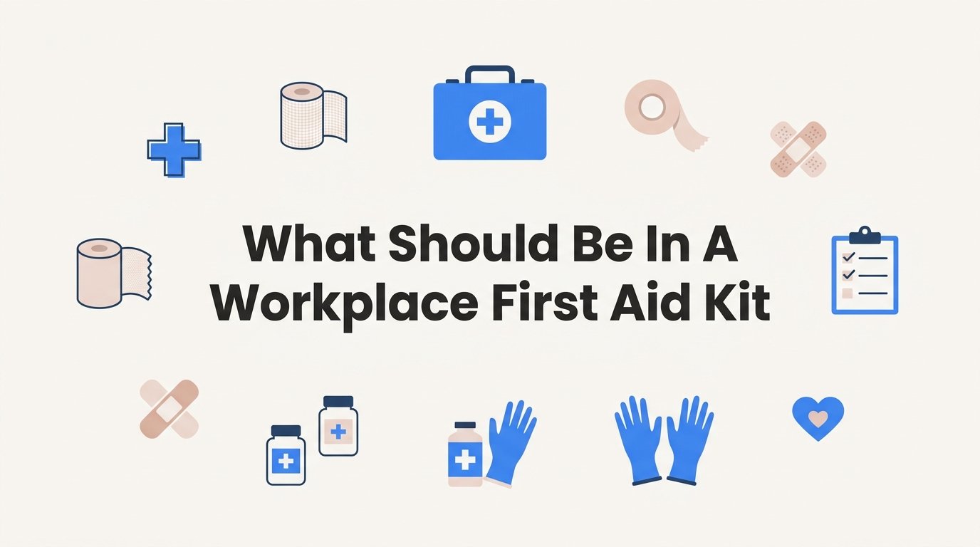 7 Strategies to Build a Workplace First Aid Kit That Actually Works