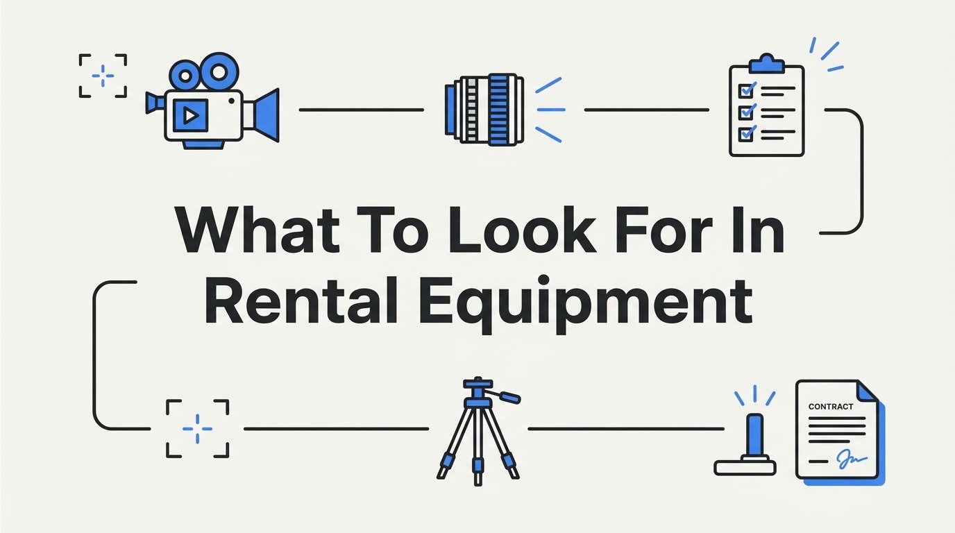 What to Look for in Rental Equipment: A Step-by-Step Inspection Guide for Film Productions