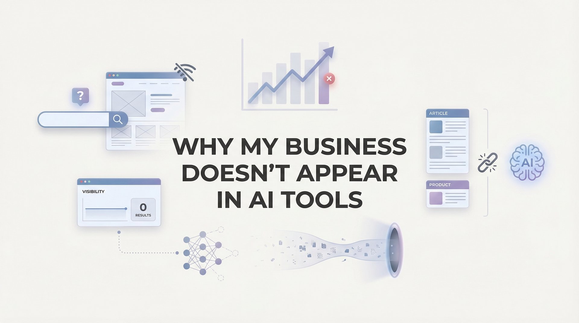 Cover image for blog post: 9 Best Tools to Fix Why Your Business Doesn't Appear in AI Tools in 2026