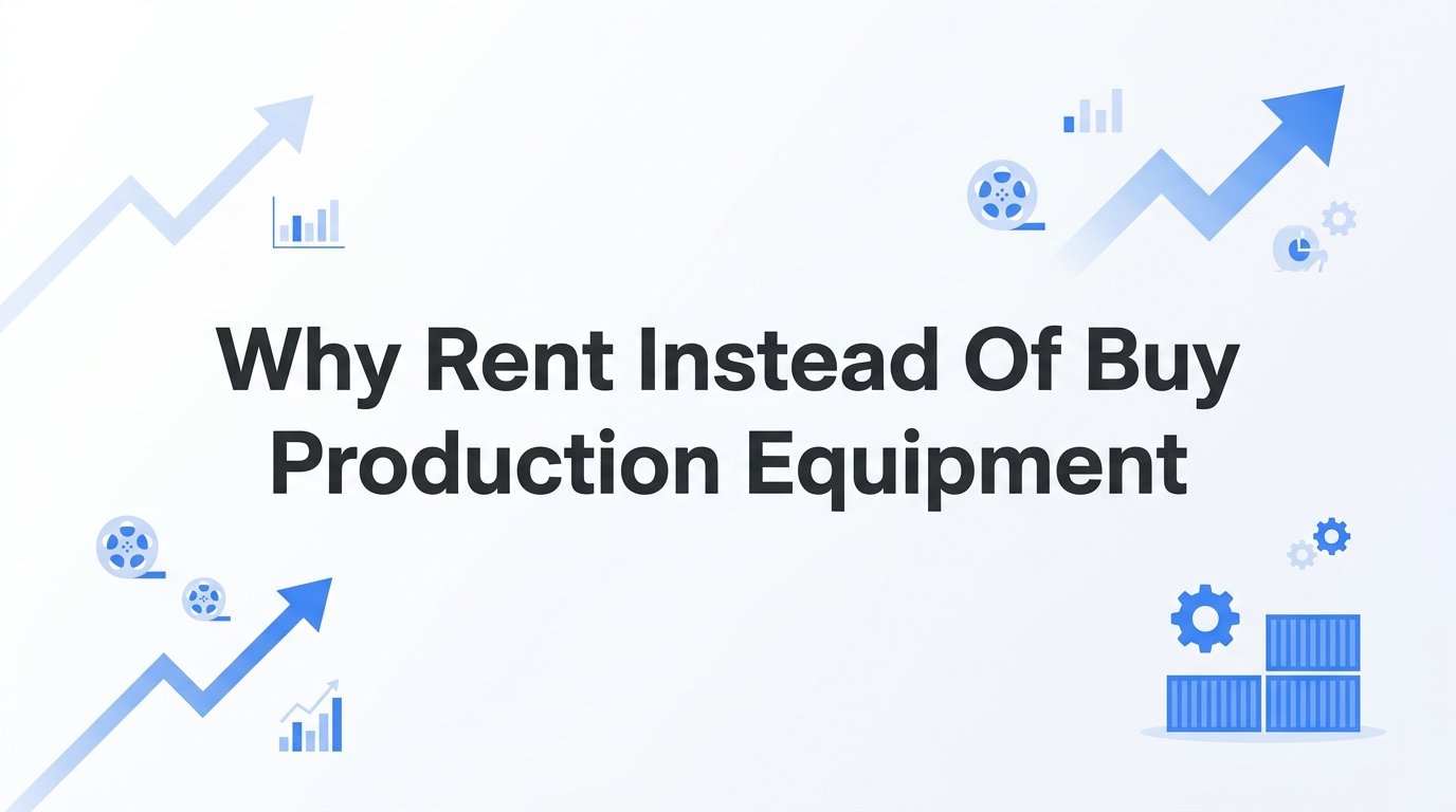 Why Rent Instead of Buy Production Equipment: A Cost-Benefit Breakdown