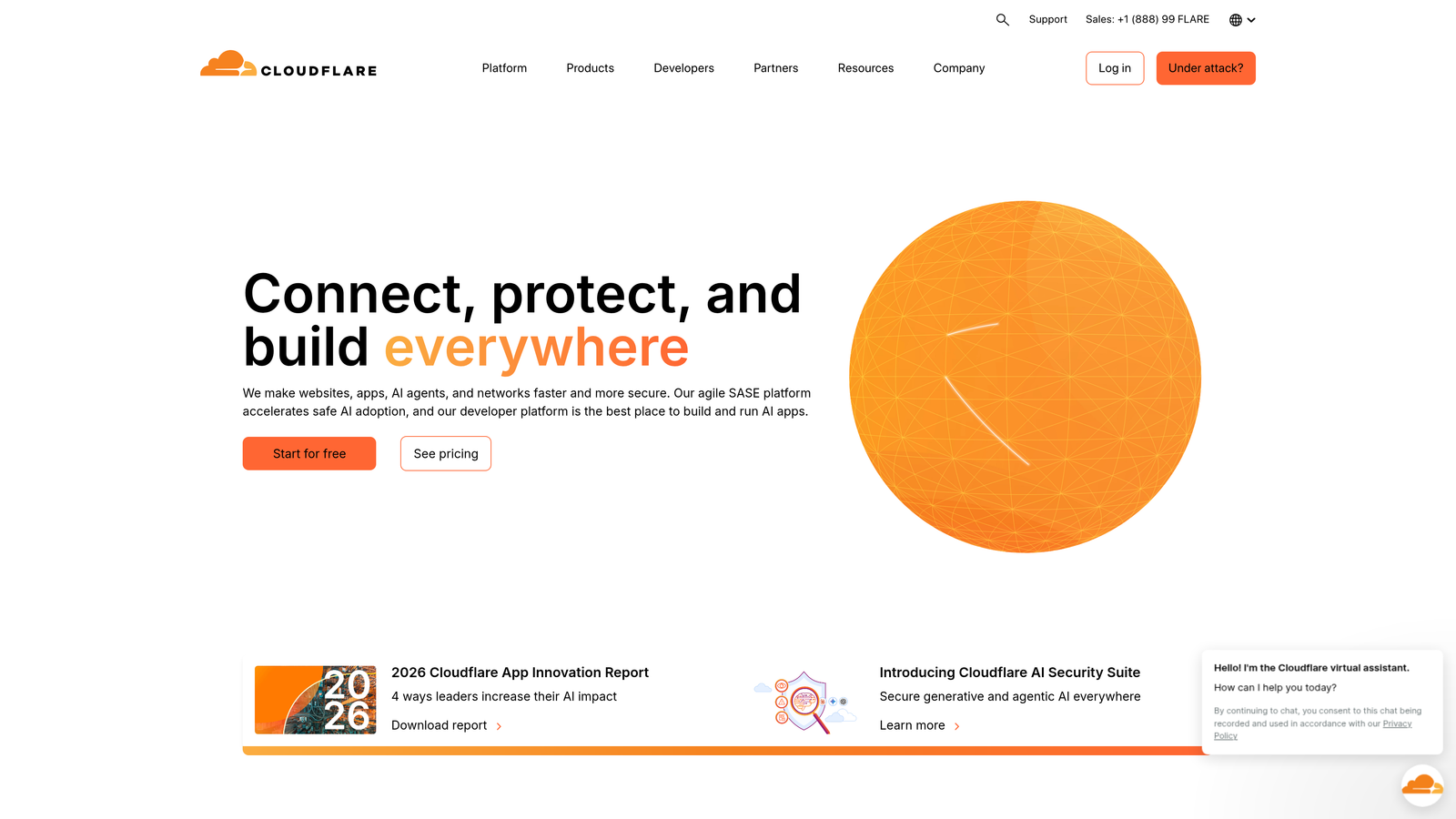 Screenshot of Cloudflare Crawler Hints website