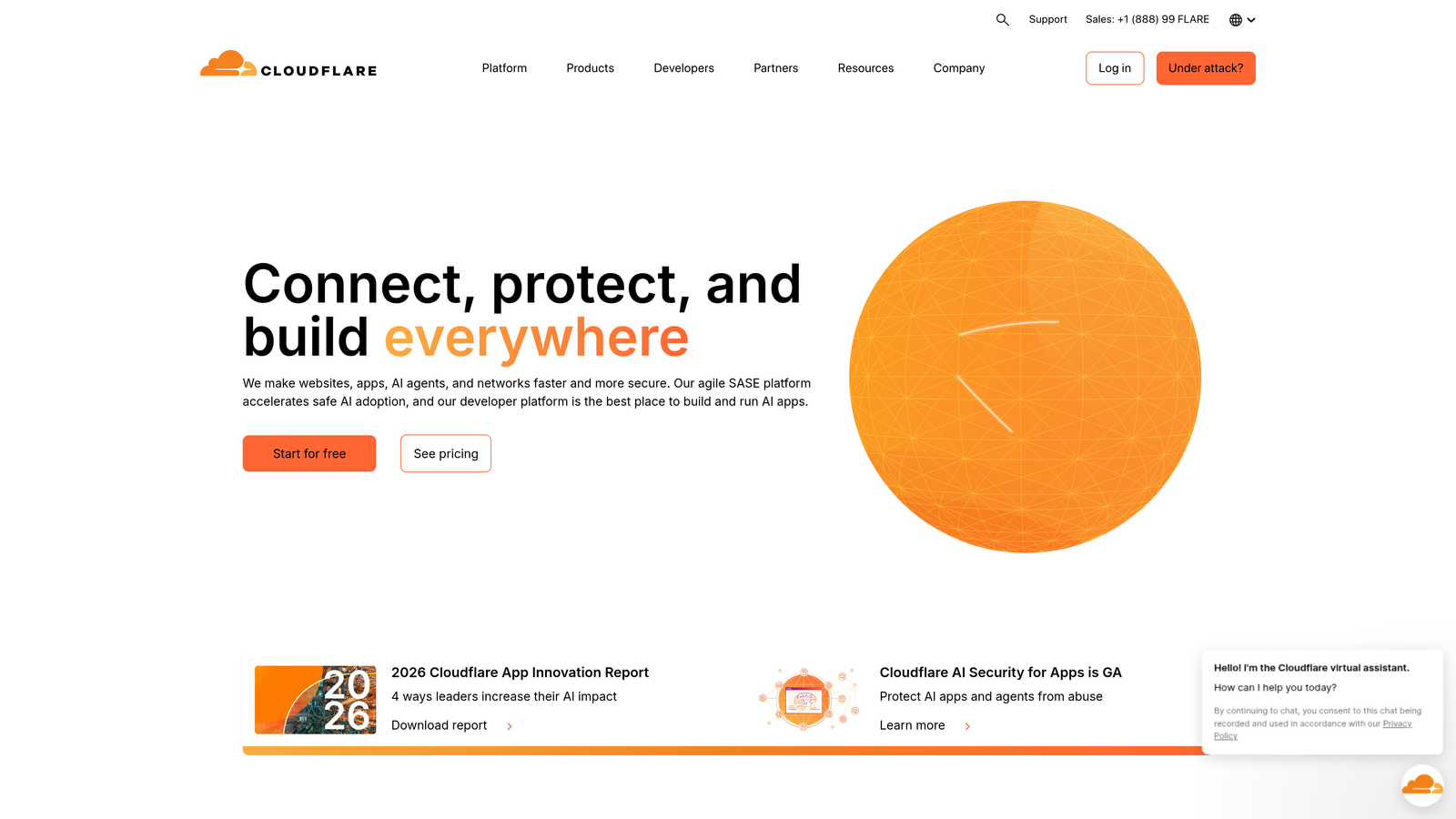 Screenshot of Cloudflare Crawler Hints website