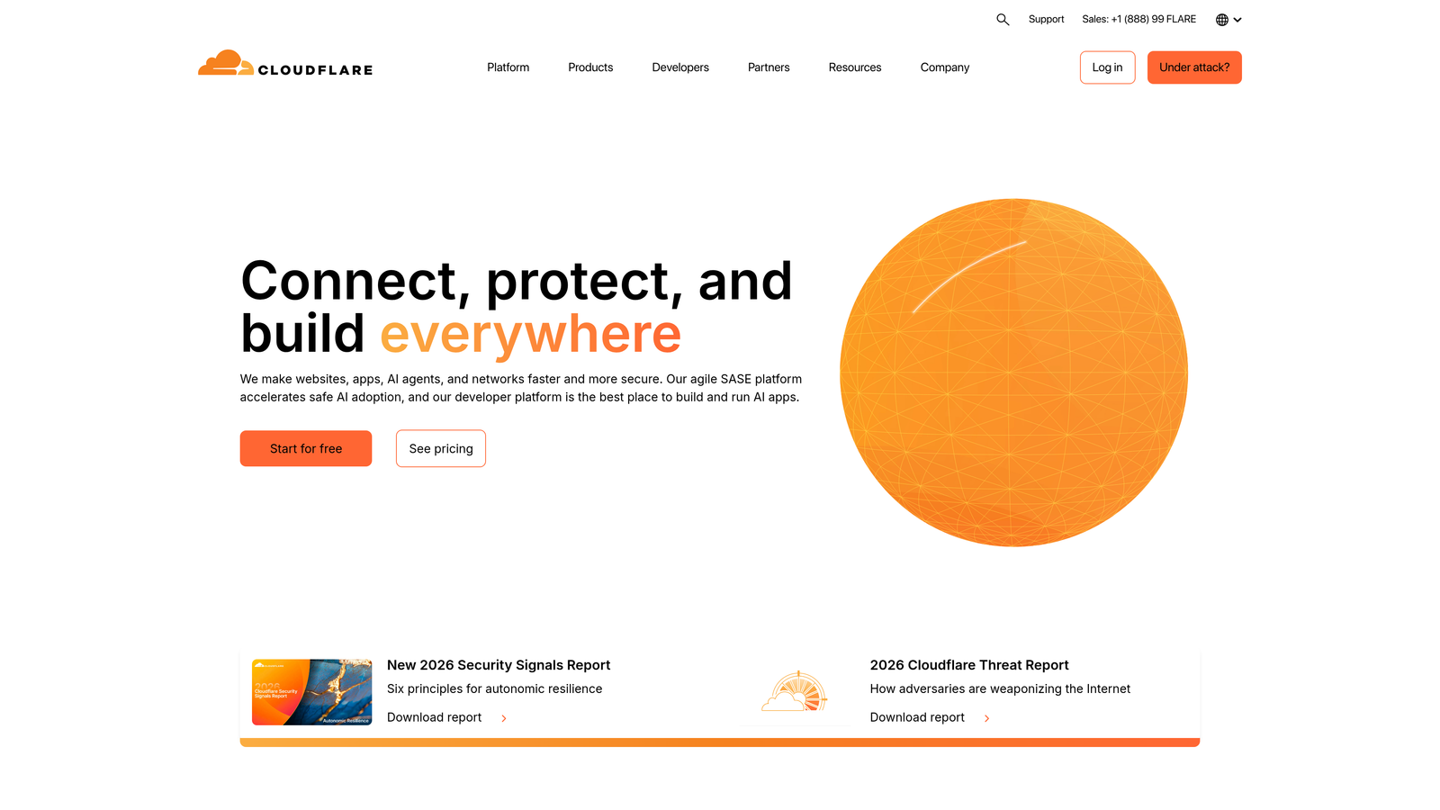 Screenshot of Cloudflare Crawler Hints website