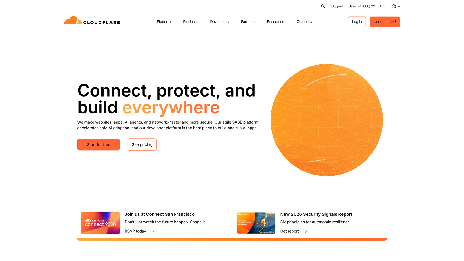 Screenshot of Cloudflare Crawler Hints website